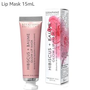 Hibiscus + Baume glow lip mask